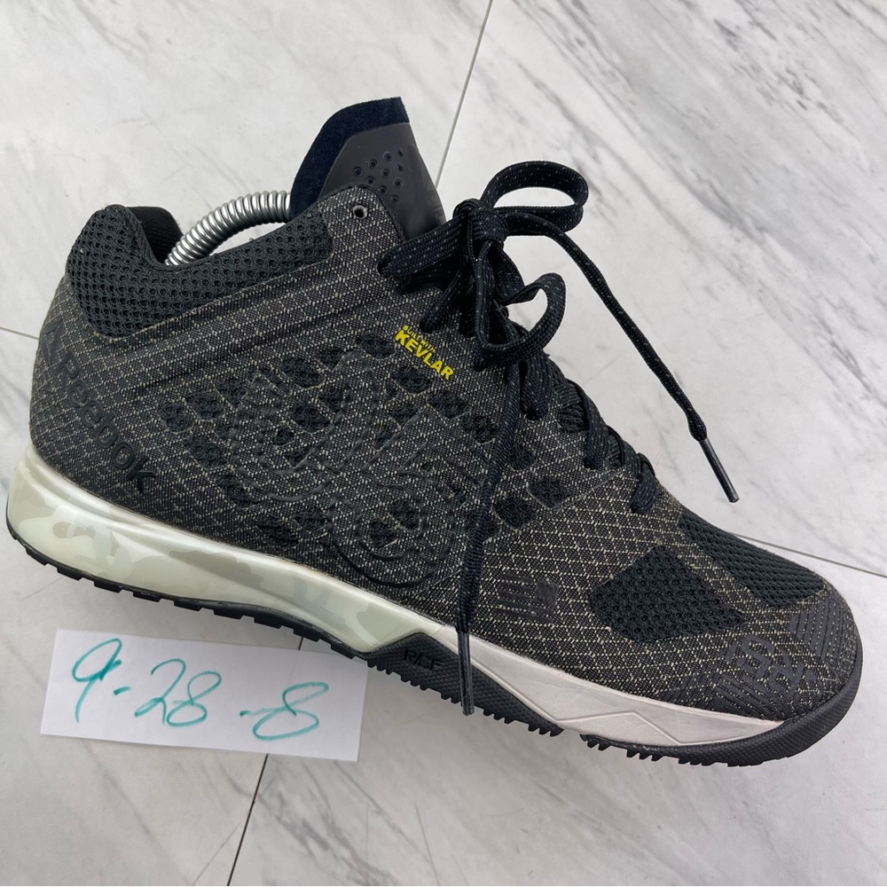 •Reebok Women’s 9 Crossfit Nano 05 Kevlar Training Lifting Shoes Black / Camo